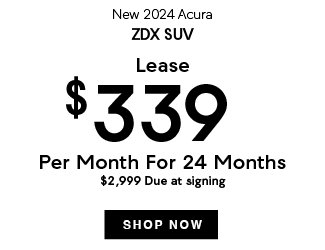 2024 Acura ZDX SUV offer