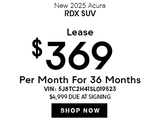 2025 Acura RDX SH-AWD SUV offer