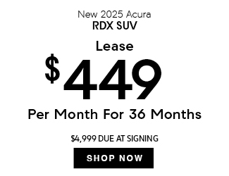 2025 Acura RDX SH-AWD SUV offer