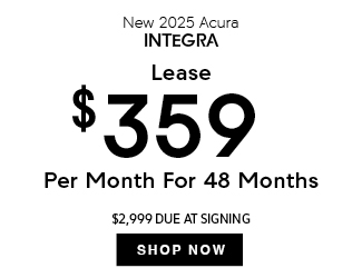 2025 Acura Integra Offer