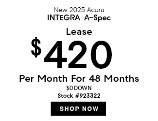 2025 Acura Integra Offer