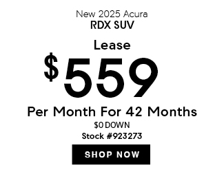 2025 Acura RDX SUV offer