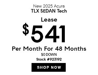 2025 Acura TLX Sedan Tech offer