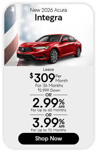 2026 Acura Integra offer