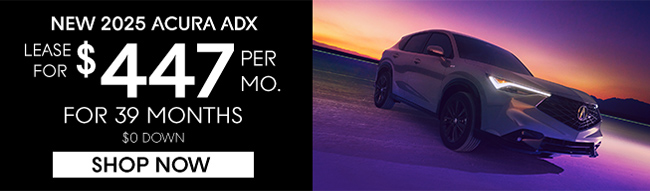 2025 Acura ADX offer