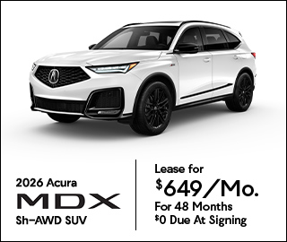 2025 Acura MDX offer