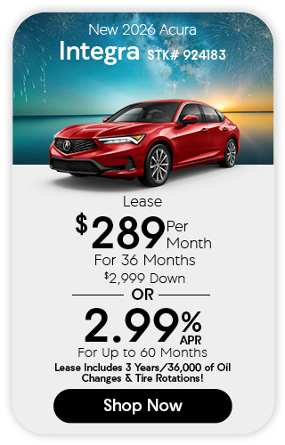 2026 Acura Integra offer