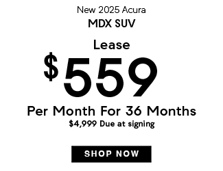 2025 Acura MDX Sedan offer