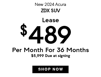 2025 Acura RDX SUV offer