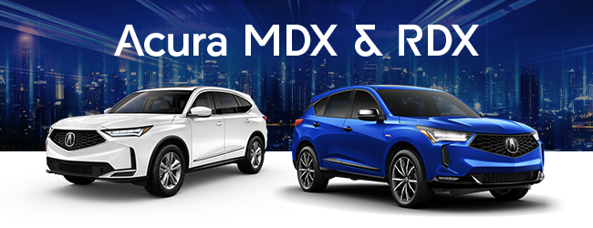 season of performance with the Acura RDX and MDX