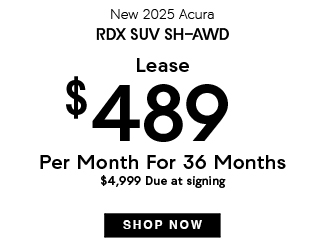 2025 Acura RDX SH-AWD SUV offer