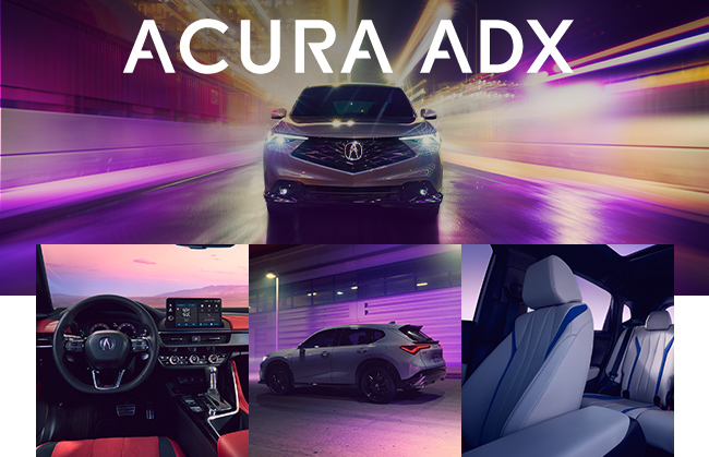 Acura ADX with violet monochromosity