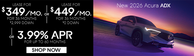 2026 Acura ADX offer