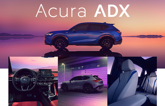 Acura ADX with violet monochromosity