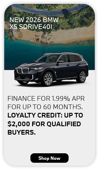 finance a new 2026 BMW X5