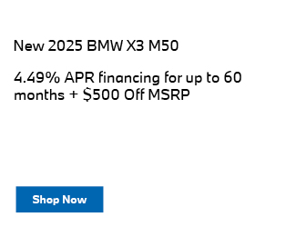 2025 BMW X3 xDRIVE30 lease