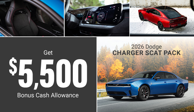 2026 Dodge Charger Scat Pack offer