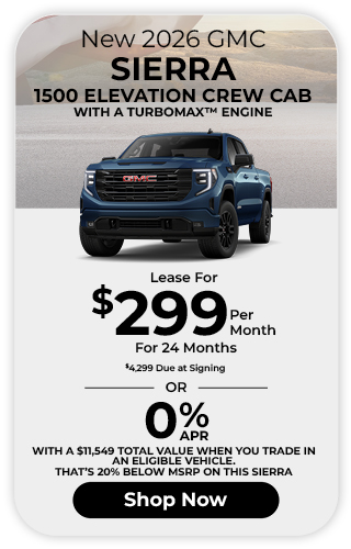 2026 Sierra 1500 offer