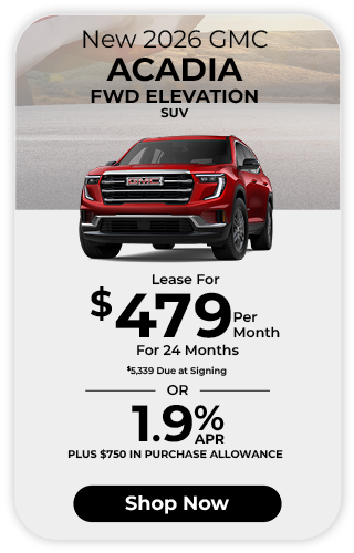 2026 GMC Acadia offer