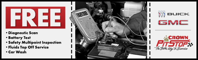 Free Diagnestic Scan battery test Safty Multipoint Inspection Fluids top off service car wash