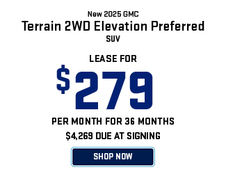 2024 GMC Terrain Models