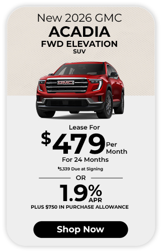 2026 GMC Acadia FWD Elevation SUV offer