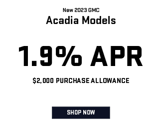 2023 GMC Acadia Models offer