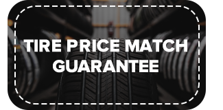 Tire price match guarantee