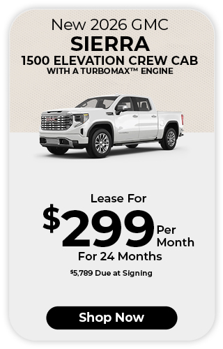 2026 GMC Sierra 1500 Elevation Crew Cab With A Turbomax Engine