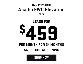 2025 GMC Acadia FWD Elevation Offer