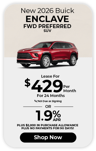 2026 Buick Enclave FWD Preferred SUV offer