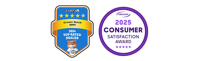 Awards banner logo for CarFax and cars.com