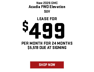 2025 GMC Acadia FWD Elevation SUV Offer