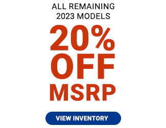 twenty percent off msrp