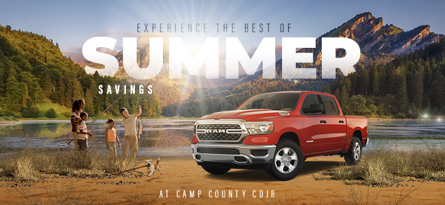 Drive your ultimate summer treat at camp county CDJR