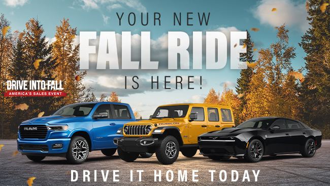 Make this the Fall Savings are waiting - Get into something new