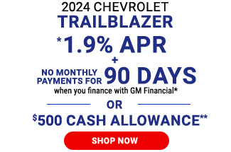 2024 Chevrolet Trailblazer offer