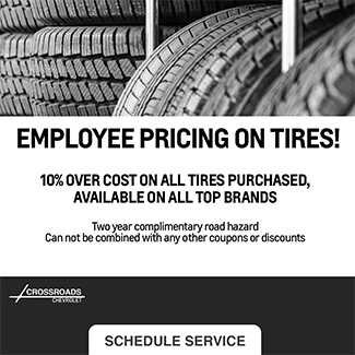 Employee Pricing on tires