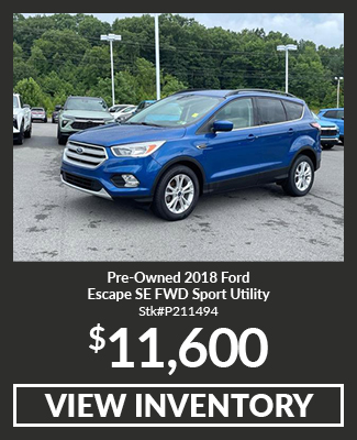 Pre-Owned Ford Escape