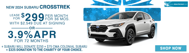 special offers on Subaru Crosstrek