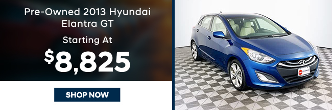 Pre-Owned 2013 Hyundai Elantra GT special