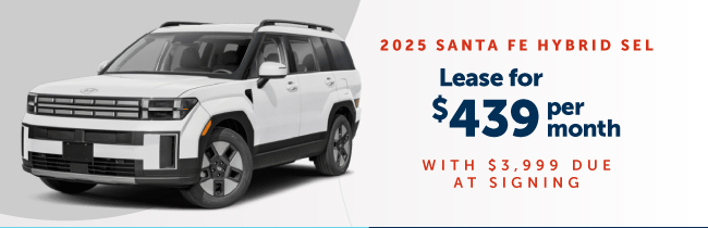 2025 Hyundai Tucson offer