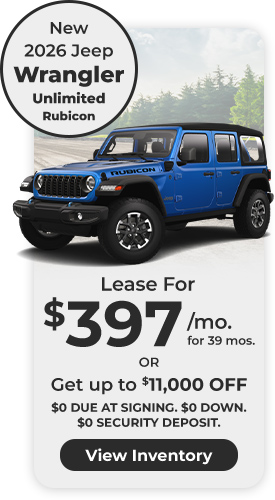 2025 Jeep Wrangler Unlimited Sport offer