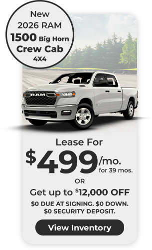 2025 RAM 1500 Big Horn offer
