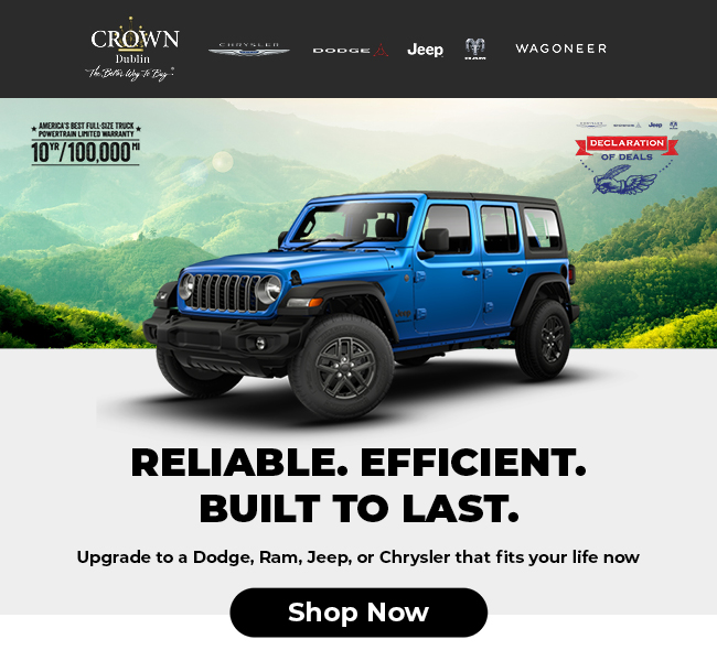 reliable efficient and built to last