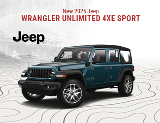 2025	Jeep	Wrangler	Unlimited 4Xe Sport