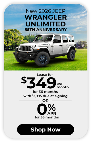 2026 Jeep Wrangler Sport offer