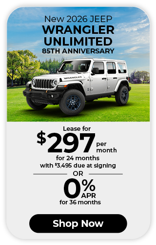 2026 Jeep Wrangler Sport offer