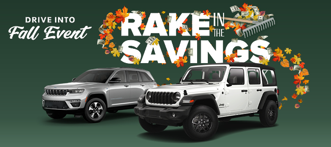 Drive into Fall Events - Rake in the Savings