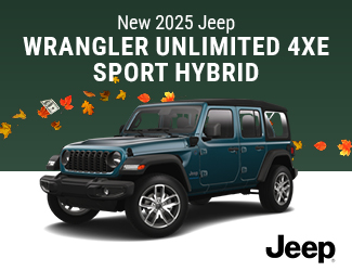 2025 Jeep Wrangler Unlimited 4Xe Sport Hybrid